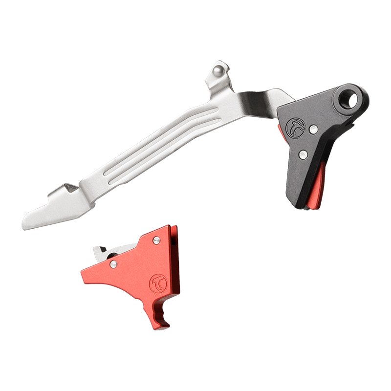 Timney Alpha RXM - Red — All Ruger RXM, Red Safety Blade & Sear 3 lb