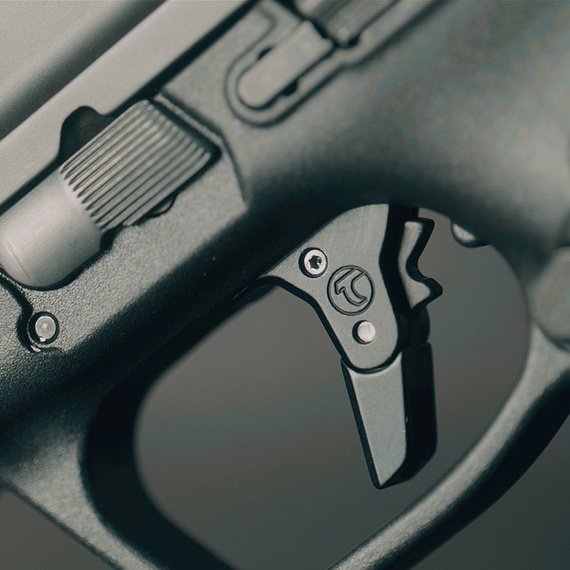 Timney ALPHA S&W M&P — S&W M&P Gen 1 & 2.0, Black Pivoting Safety 3 lb