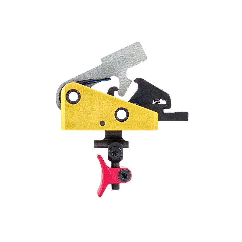 Timney 660CE — AR Calvin Elite With Adjustable Shoe, Red 1.5 lb